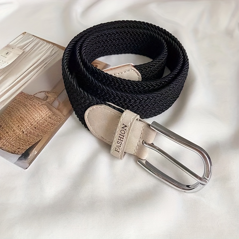 6 Colors Elastic Drawstring Waistband Lace up Student Cloth Strap